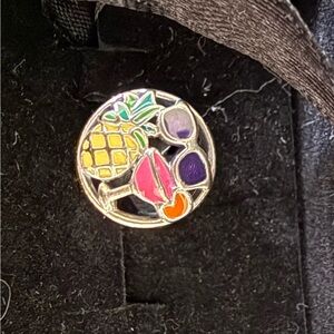 Pandora Multicolor Fruit Brooch
